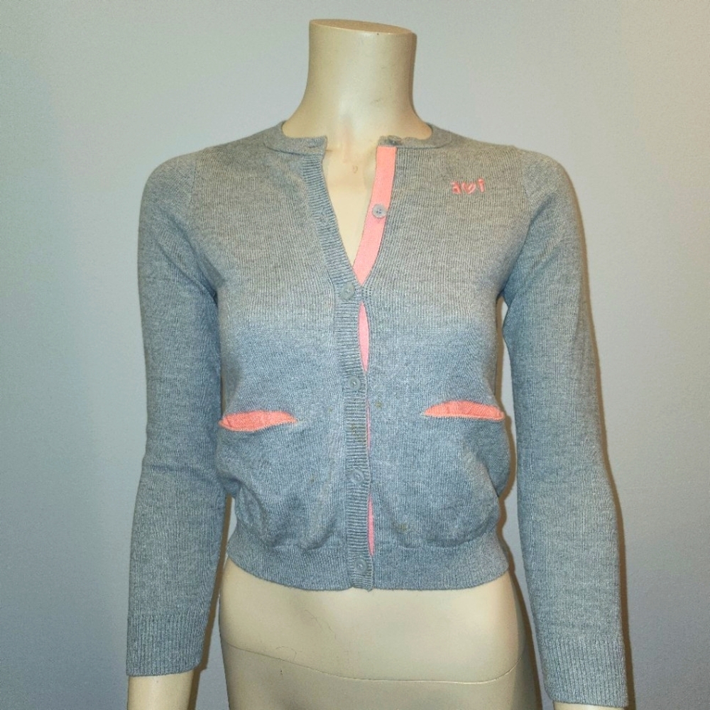 Abercrombie & Fitch Kids Girls button down sweater size 9/10 Medium